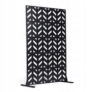 VEVOR FOLDING PRIVACY SCREEN 120X50.8X183 CM METAL HEAVY DUTY