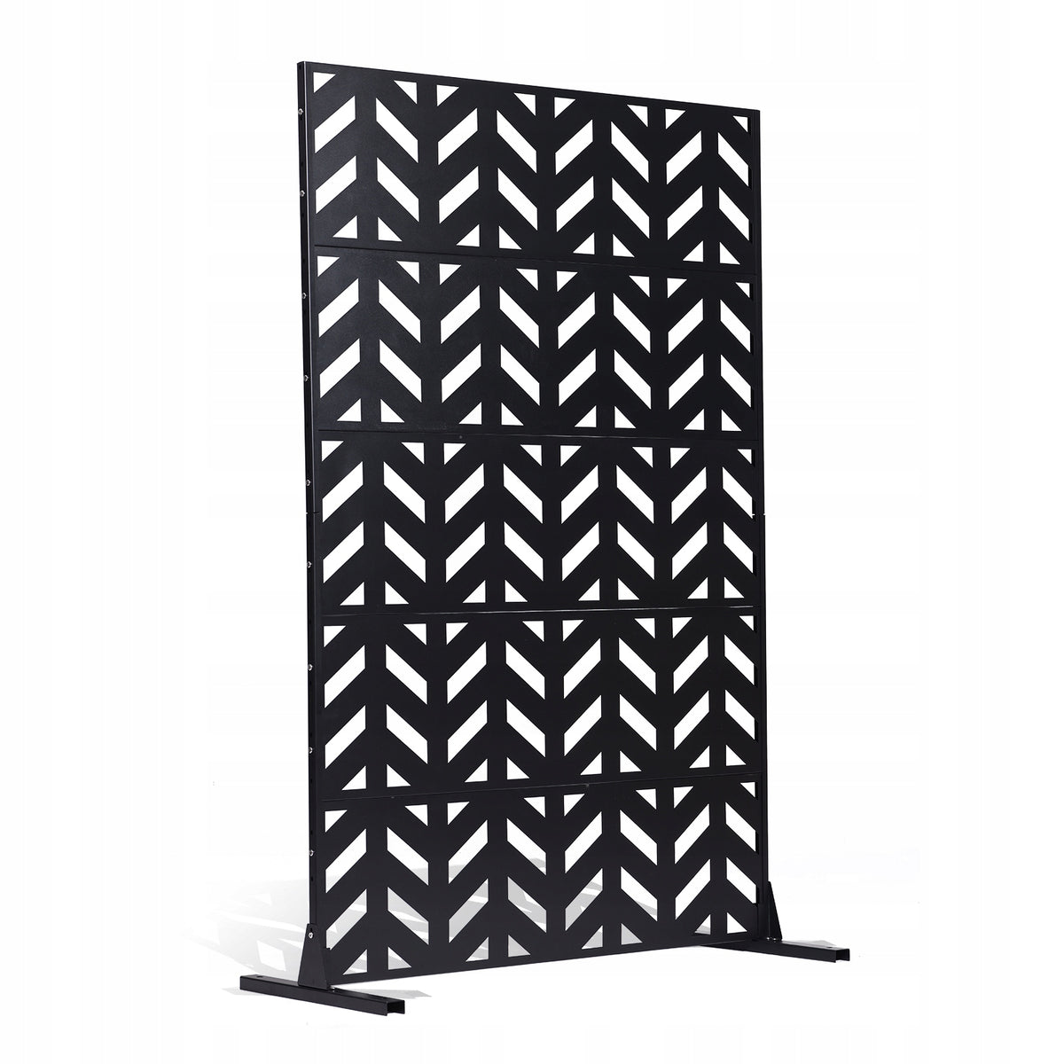 VEVOR FOLDING PRIVACY SCREEN 120X50.8X183 CM METAL HEAVY DUTY