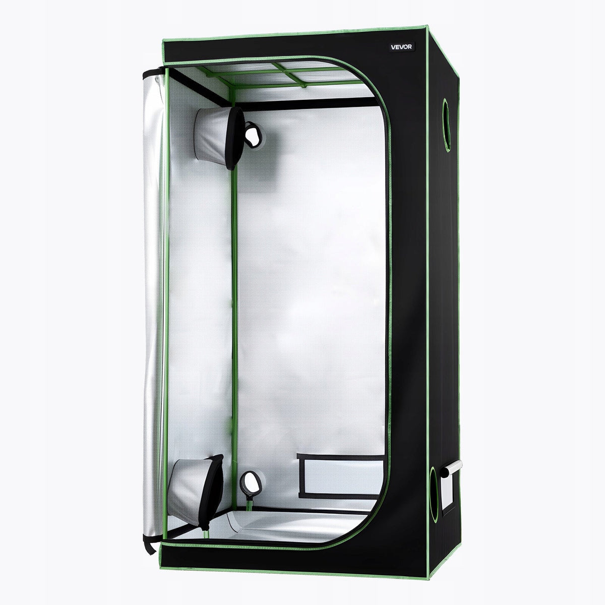 VEVOR PROFESSIONAL GROW TENT 100X100X200 CM 600D MYLAR GROWBOX