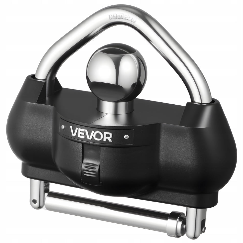 VEVOR TRAILER COUPLER LOCK UNIVERSAL 1-7/8 2 2-5/16 INCH HEAVY DUTY