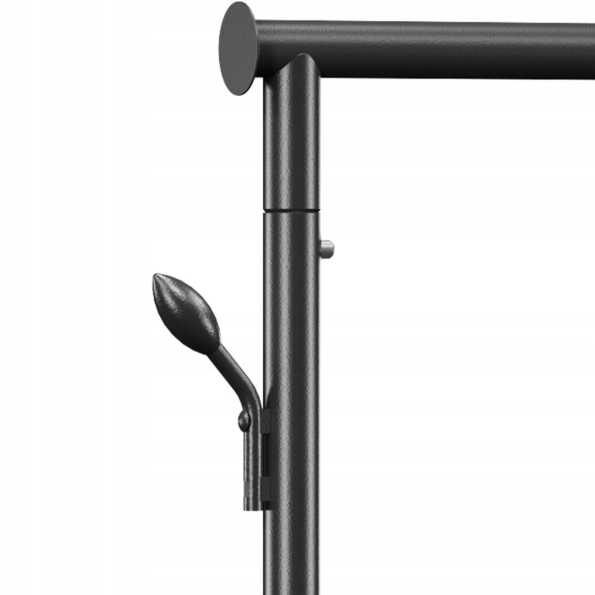 VEVOR Professional Clothes Rack with Wheels and Adjustable Crossbar
