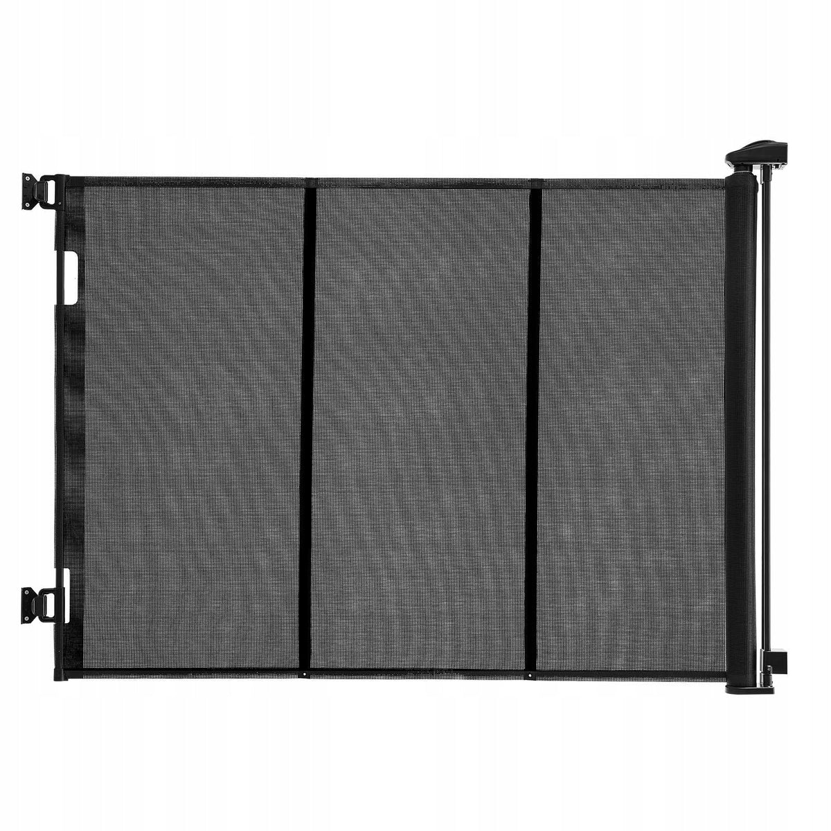 VEVOR EXPANDABLE PET AND BABY GATE 515 CM STRONG BLACK MESH