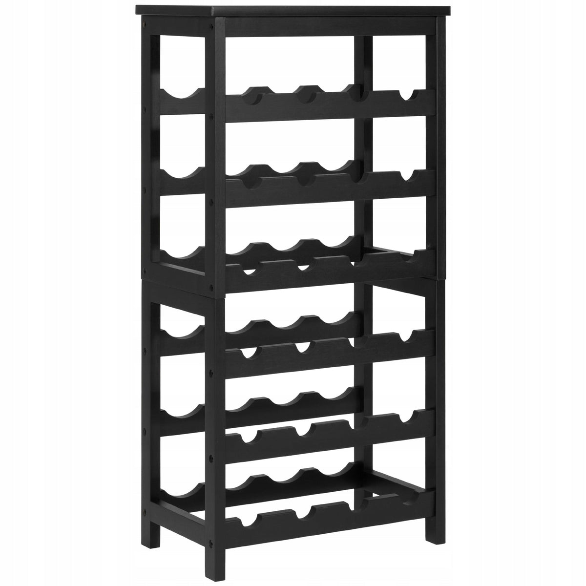 VEVOR 24 BOTTLE 6-TIER FREESTANDING PROFESSIONAL WINE RACK