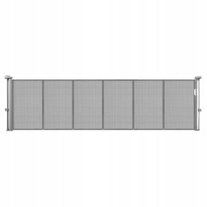 VEVOR FOLDABLE GATE FOR CHILDREN AND DOGS 280 CM STRONG GREY MESH