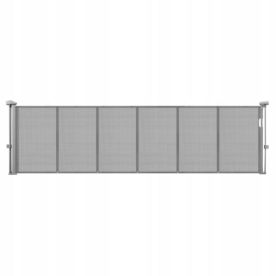 VEVOR FOLDABLE GATE FOR CHILDREN AND DOGS 280 CM STRONG GREY MESH