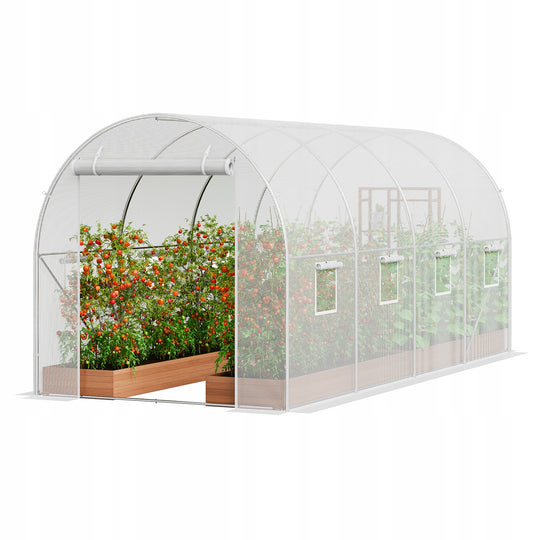 VEVOR TUNNEL GREENHOUSE 4.4X1.9X1.9M STURDY GALVANIZED FRAME LARGE