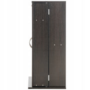 SOLID DVD CD VEVOR CABINET WITH ADJUSTABLE SHELVES AND DOORS