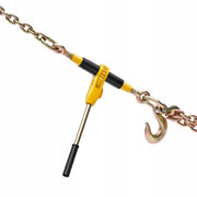 VEVOR PROFESSIONAL RATCHET LOAD BINDER WITH G80 CHAINS 10 MM X 62 CM