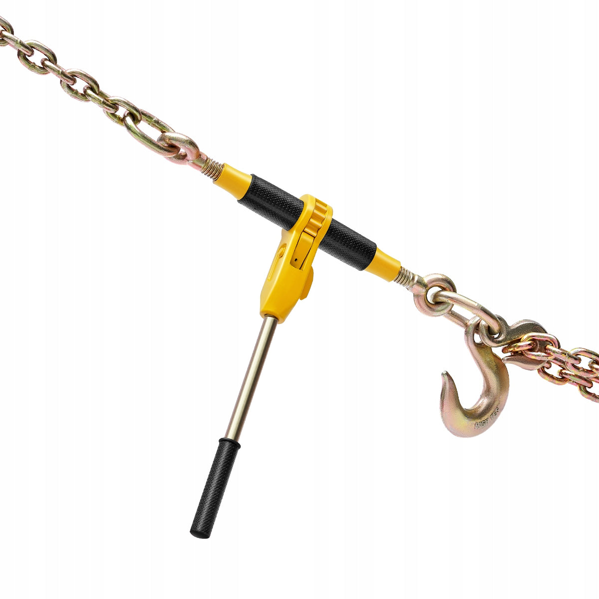 VEVOR PROFESSIONAL RATCHET LOAD BINDER WITH G80 CHAINS 10 MM X 62 CM