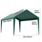 REPLACEMENT ROOF FOR VEVOR 3X6M CARPORT STRONG WATERPROOF PORTABLE