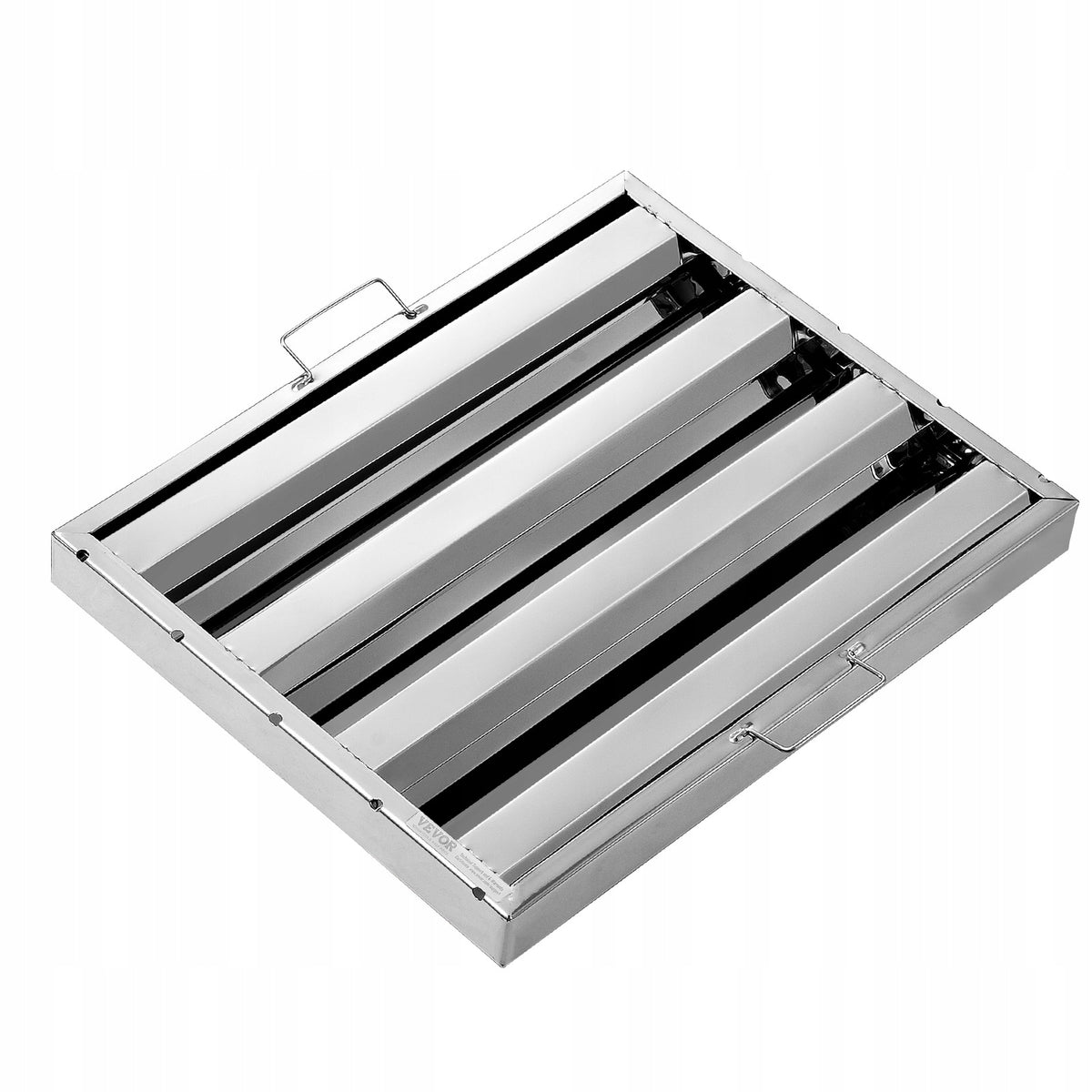 VEVOR KITCHEN HOOD FILTERS 6PCS STAINLESS STEEL 15.5X19.5CM STRONG