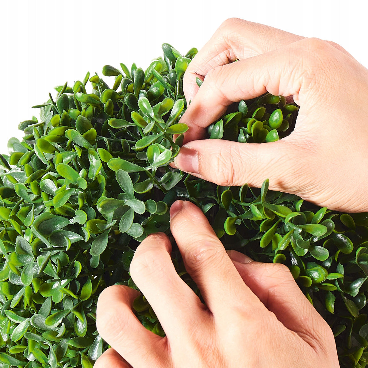 VEVOR ARTIFICIAL BOXWOOD TOPIARY 122CM 2-PIECE PREMIUM SET INDOOR DECORATION