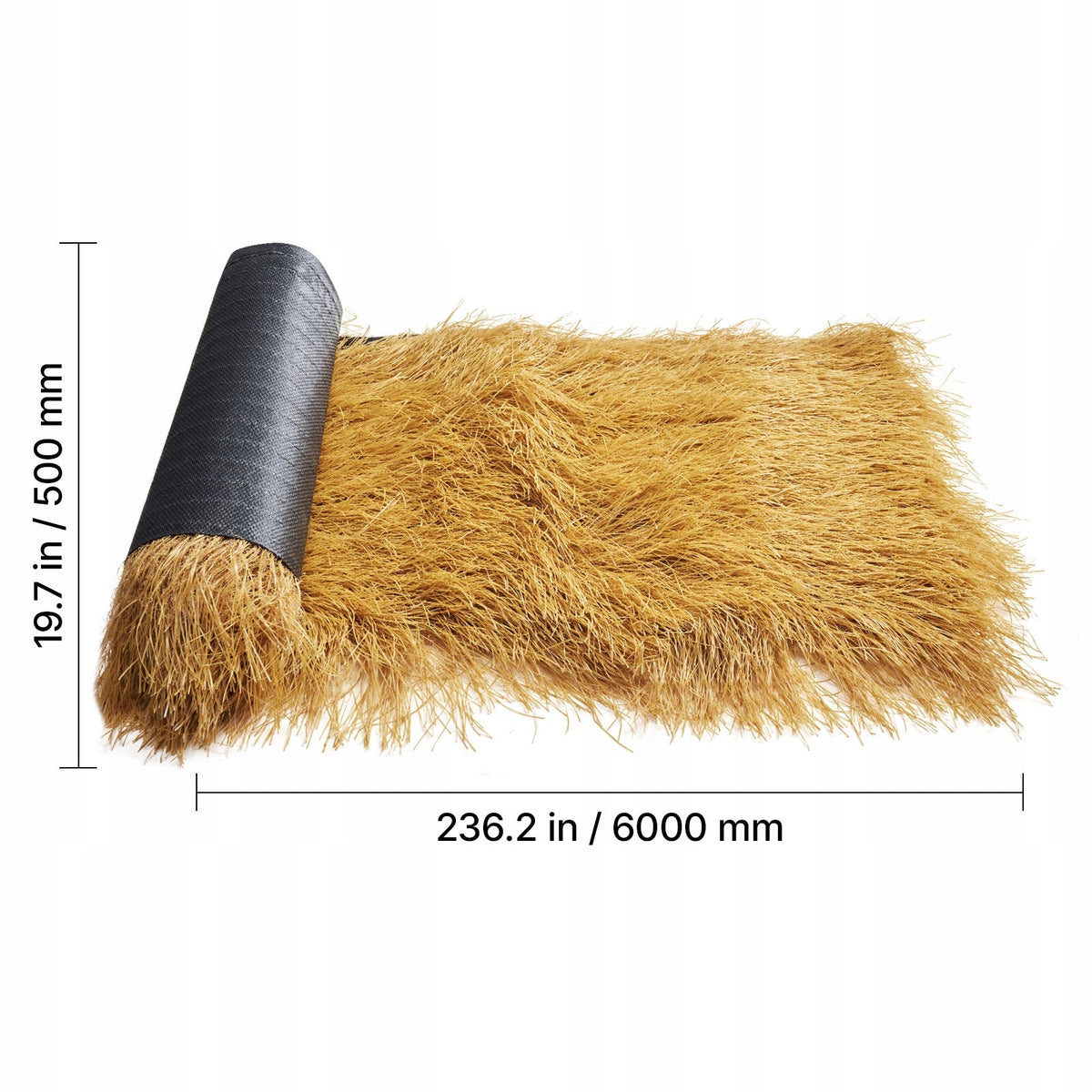 VEVOR STRONG ARTIFICIAL THATCH ROOF 600 X 50 CM WATERPROOF AND DURABLE