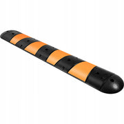 VEVOR CABLE PROTECTOR DUAL CHANNEL 185X31X5.5 CM HEAVY DUTY RUBBER RAMP