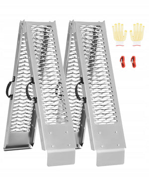 VEVOR 2-PIECE ALUMINUM RAMPS HEAVY DUTY LOADING RAMP 1000 LBS CAPACITY