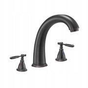 VEVOR ROMAN TUB FAUCET SET HEAVY DUTY WITH 2 HANDLES BRONZE