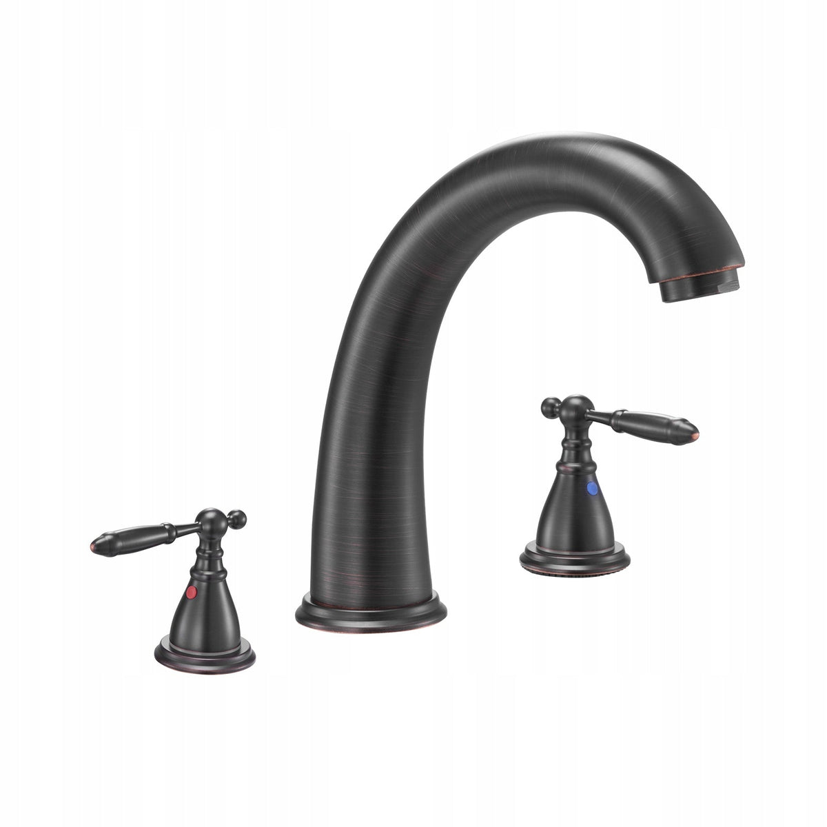 VEVOR ROMAN TUB FAUCET SET HEAVY DUTY WITH 2 HANDLES BRONZE