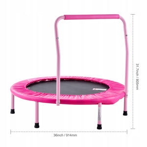 VEVOR KIDS TRAMPOLINE 91.44 CM FOLDABLE STRONG BEST FOR HOME