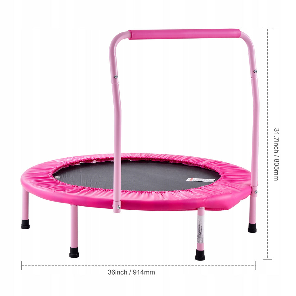 VEVOR KIDS TRAMPOLINE 91.44 CM FOLDABLE STRONG BEST FOR HOME