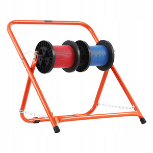VEVOR WIRE SPOOL HOLDER FOLDABLE CABLE DISPENSER STEEL FRAME 45KG