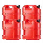 VEVOR FUEL JERRY CAN 19L 4PCS SPOUT HDPE STRONG PROFESSIONAL