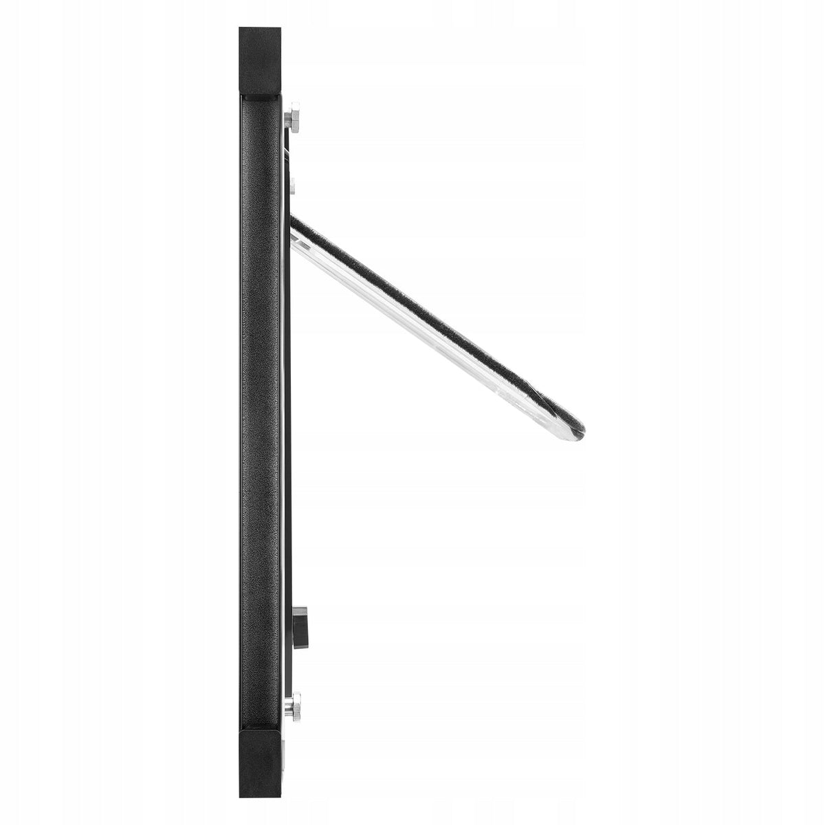 VEVOR CAT FLAP ADJUSTABLE 686-813 MM ALUMINUM BLACK STRONG