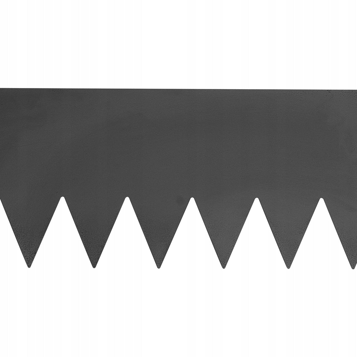 VEVOR METAL FLEXIBLE LAWN EDGING 1016X203X1.5MM 3 PIECES BLACK
