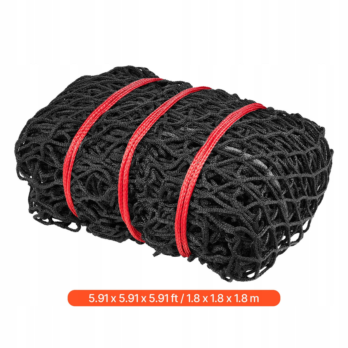 HAY NET VEVOR 1.8X1.8X1.8M FOR ROUND BALES STRONG DURABLE SLOW FEEDER