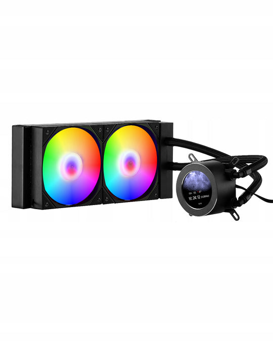 VEVOR AIO 120MM LCD ARGB INTEL AMD PROFESSIONAL CPU WATER COOLING