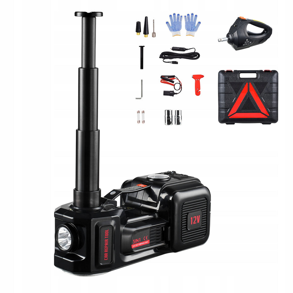 VEVOR 5T ELECTRIC HYDRAULIC CAR JACK WITH REMOTE CONTROL AND WRENCH