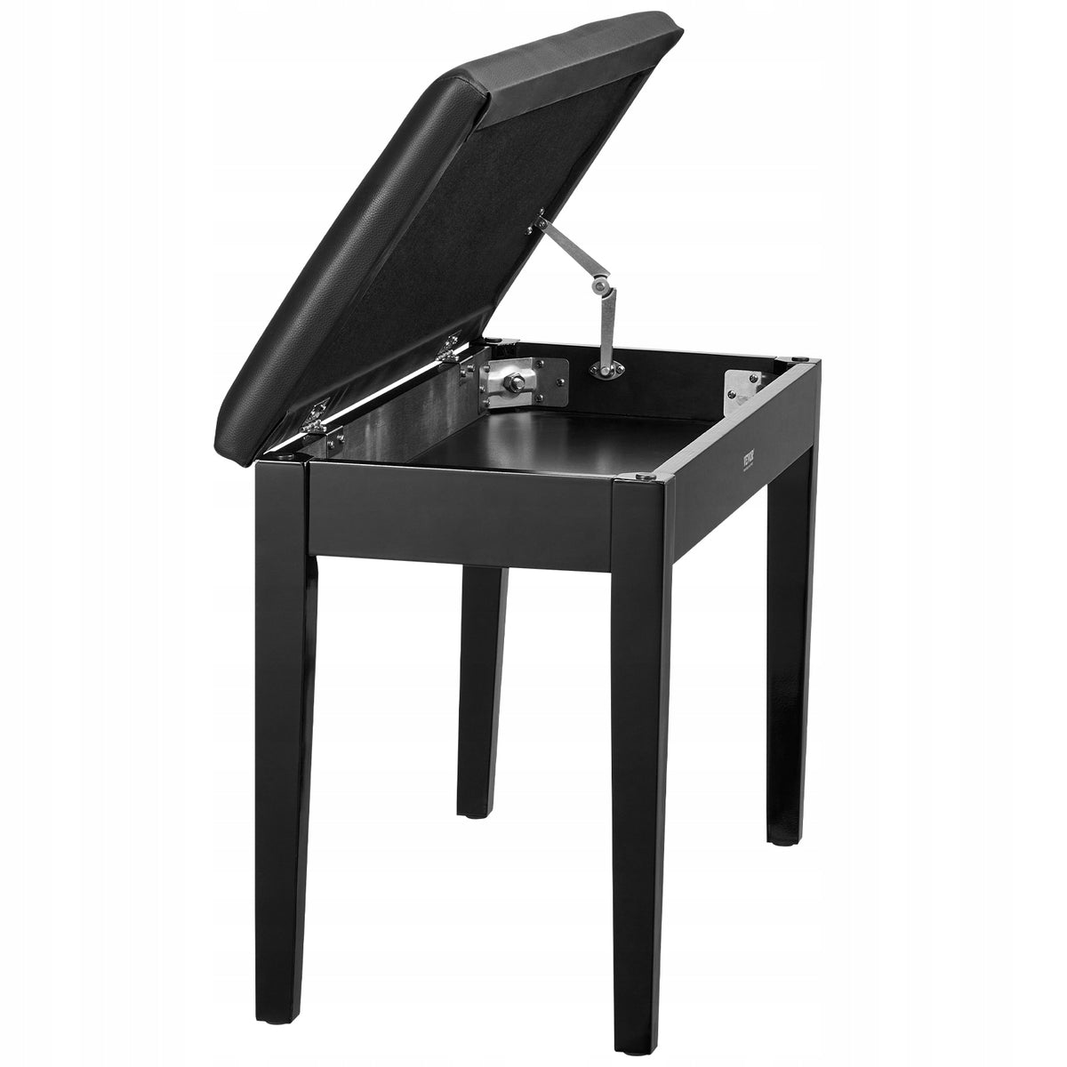 VEVOR ADJUSTABLE PIANO STOOL DUET BENCH WITH STORAGE