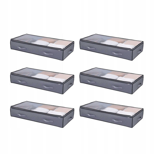 VEVOR UNDER BED STORAGE BAGS 6PCS 996X500X180MM STRONG LARGE