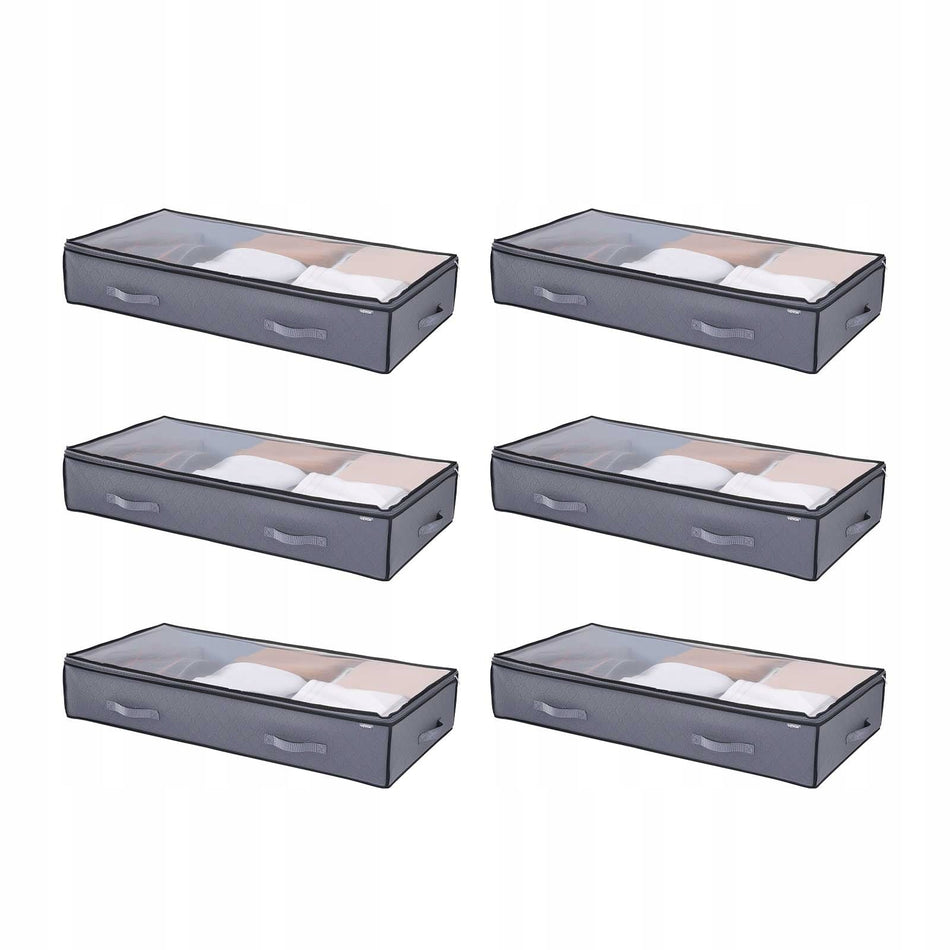 VEVOR UNDER BED STORAGE BAGS 6PCS 996X500X180MM STRONG LARGE