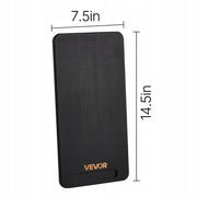 VEVOR SLIDING BOARD 36.8X19.1 CM WITH RUBBER WHEELS AND HOLLOW HANDLE