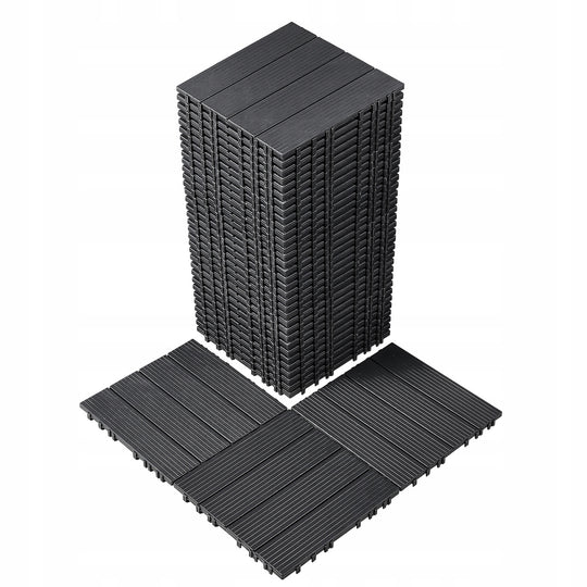 VEVOR PATIO TILES 36 PCS 30X30 CM WATERPROOF ANTI-SLIP