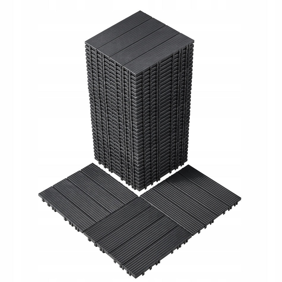 VEVOR PATIO TILES 36 PCS 30X30 CM WATERPROOF ANTI-SLIP