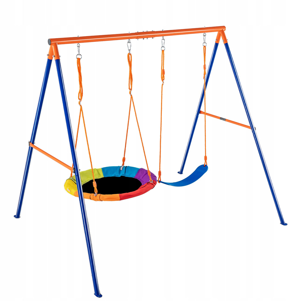 VEVOR A-FRAME GARDEN SWING SET 200 KG CAPACITY 1 PREMIUM SEAT