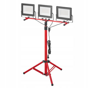 VEVOR 15000 Lumens LED Construction Work Light with Tripod, Powerful and Adjustable