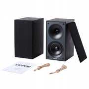 VEVOR PASSIVE BOOKSHELF SPEAKERS PAIR 300W STEREO 70HZ-20KHZ MDF BLACK