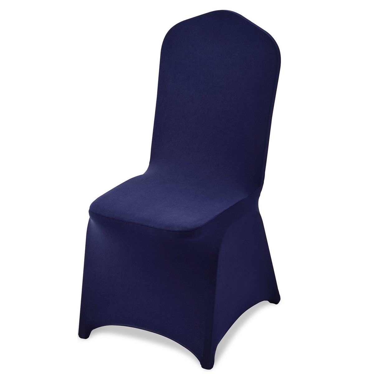 VEVOR 50 PCS NAVY BLUE ELASTIC WASHABLE CHAIR COVERS FOR WEDDINGS