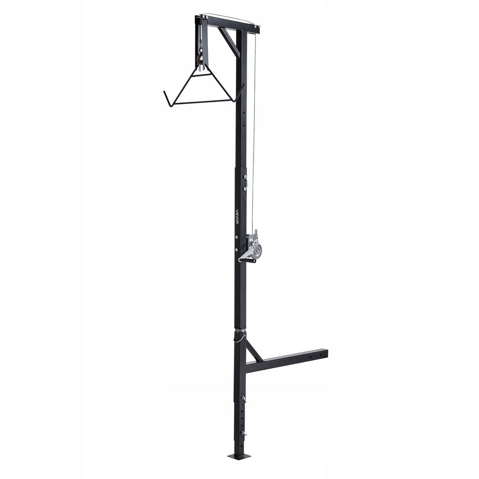 PROFESSIONAL VEVOR 500 LB HUNTING HOIST WITH WINCH AND RAMP