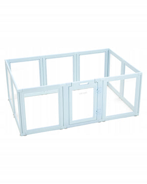 VEVOR PUPPY PLAYPEN 1930X1245X765MM CLEAR SOLID BEST