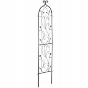 VEVOR 38X152 CM SOLID METAL TRELLIS FOR CLIMBING PLANTS BLACK PREMIUM