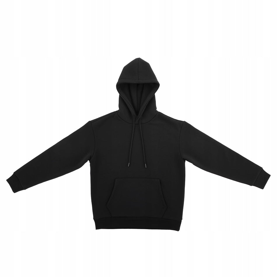 VEVOR WOMEN'S HOODIE SIZE L FLEECE LONG SLEEVE BLACK STRONG