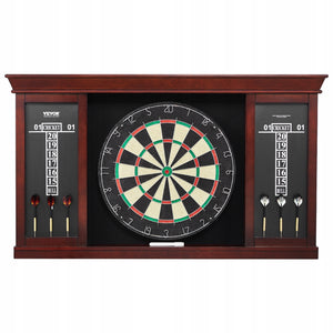 VEVOR DART BOARD SET 18 INCH PREMIUM CABINET DARTS ACCESSORIES