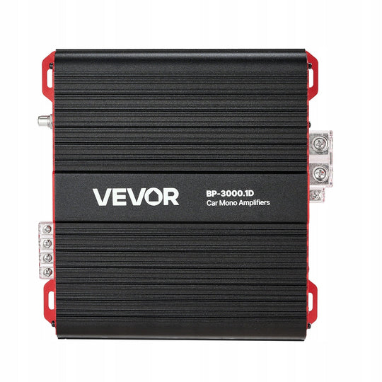 CAR AMPLIFIER VEVOR MONOBLOCK 3000W RMS 1 2 4 OHM CLASS D REMOTE