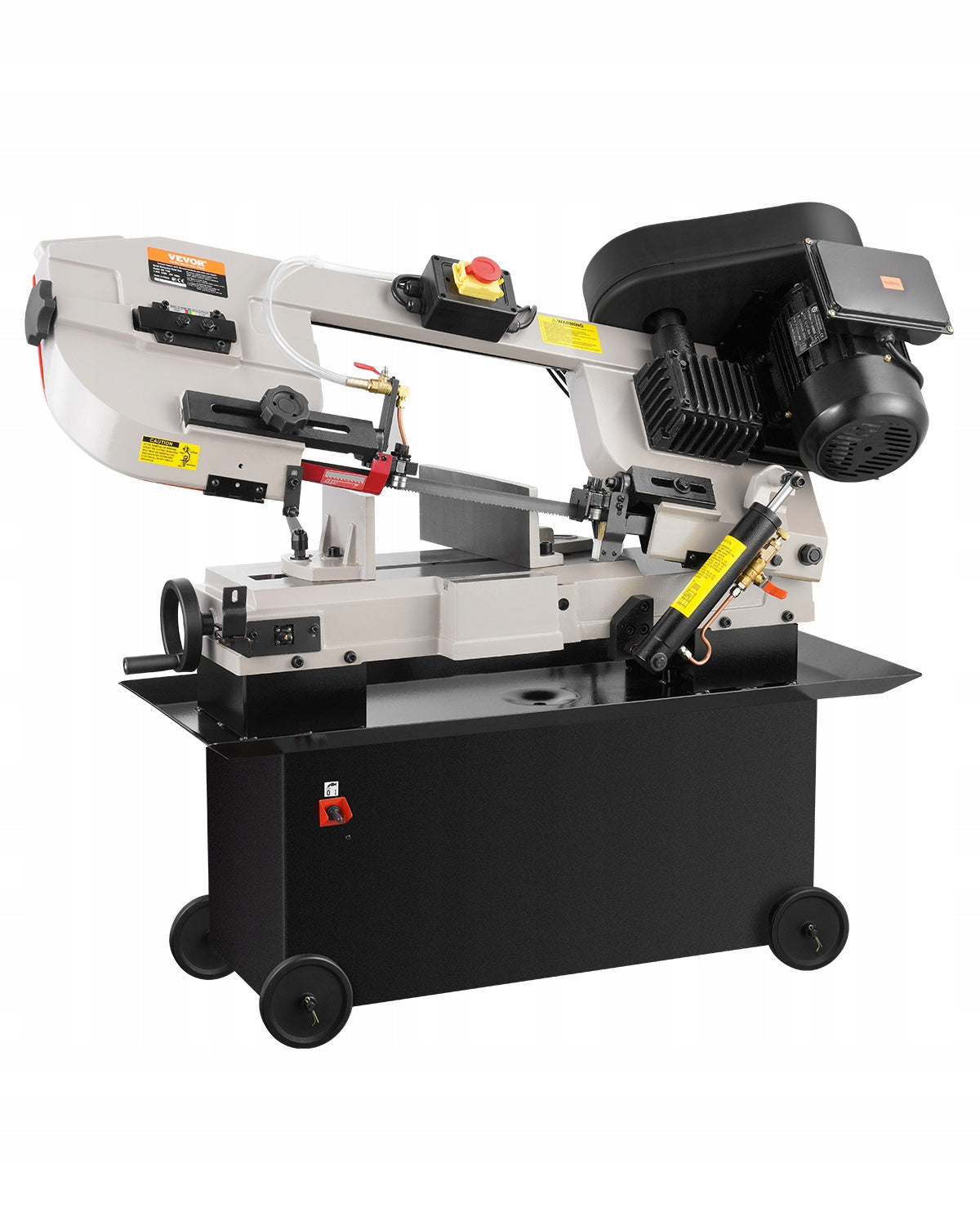 VEVOR METAL BAND SAW 1.1KW 4 SPEEDS CUTTING 17X30CM STAND