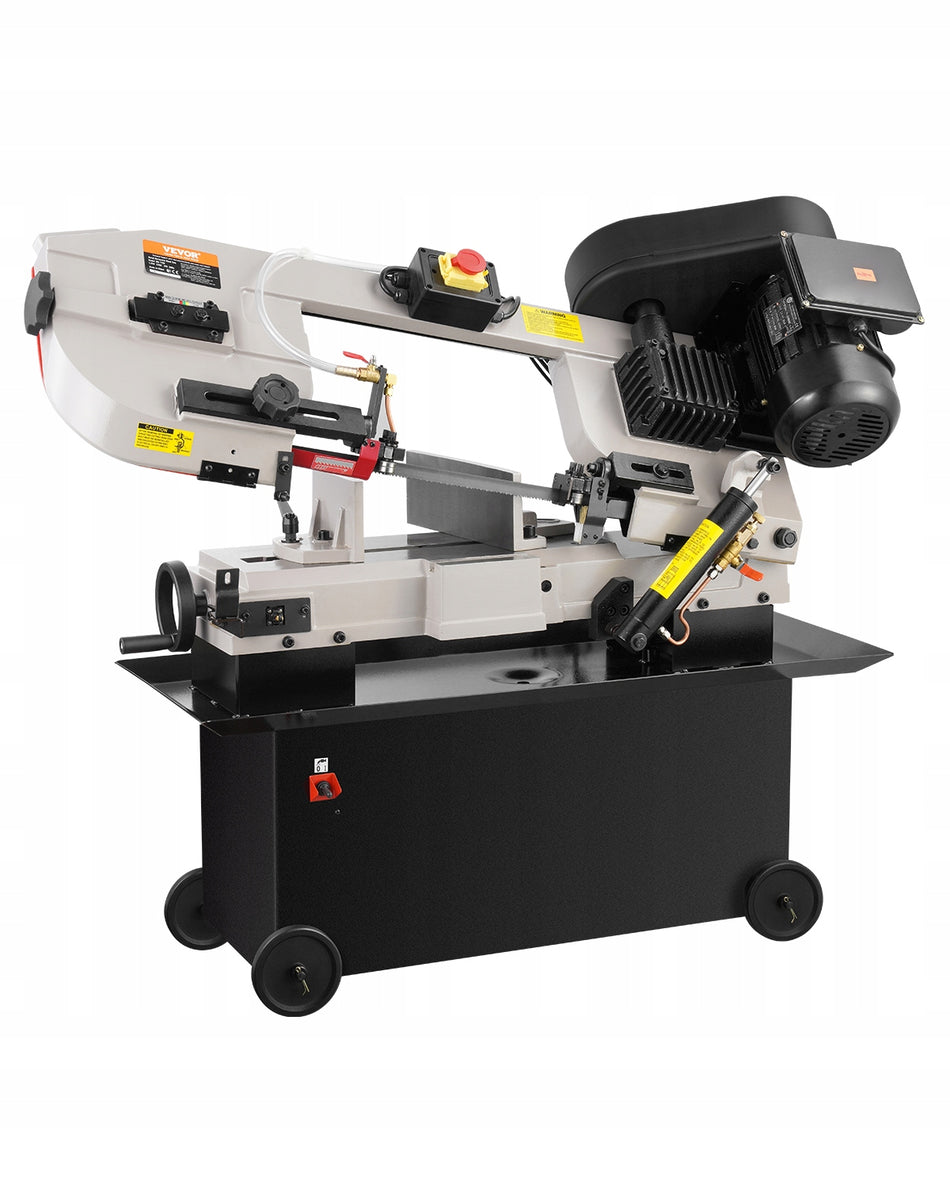 VEVOR METAL BAND SAW 1.1KW 4 SPEEDS CUTTING 17X30CM STAND