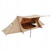 VEVOR LIGHTWEIGHT CAMPING TENT WITH STOVE JACK AND 2 POLES