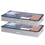 VEVOR UNDER-BED STORAGE BAG 2 PCS 85X43X12 CM STRONG LARGE